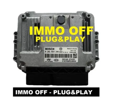 Hyundai Tucson JM Engine control unit/module 0281014246 3911027435