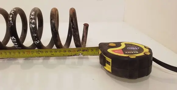 Mercedes-Benz C W203 Rear coil spring