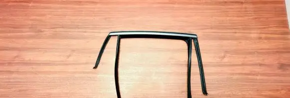BMW X6 F16 Rubber seal rear door window/glass 51357317814 7317814