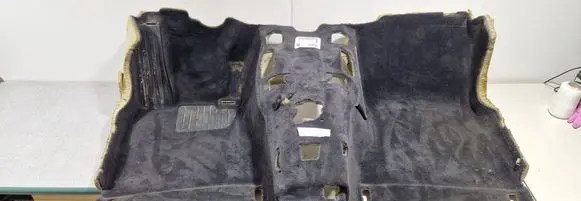 BMW 7 F01 F02 F03 F04 Front floor carpet liner 7217824