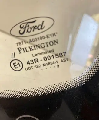 Ford Mondeo MK IV Front windscreen/windshield window 7s71a03100e