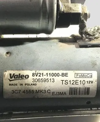 Ford Fiesta Starter motor 8V2111000BE 30659513 TS12E102V