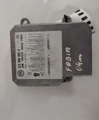 Skoda Fabia Mk1 (6Y) Airbag control unit/module 1C0909605K