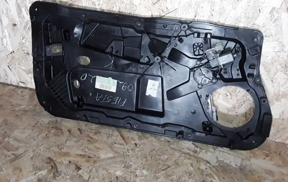 Front door window regulator with motor