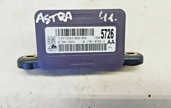Opel Astra J ESP acceleration yaw rate sensor 13505726