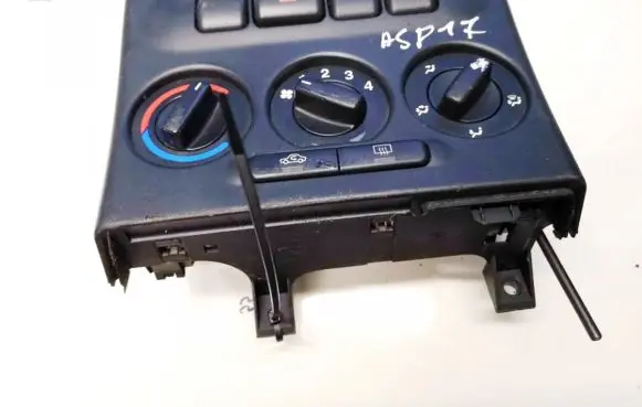 Opel Zafira A Climate control unit 56342 28042000