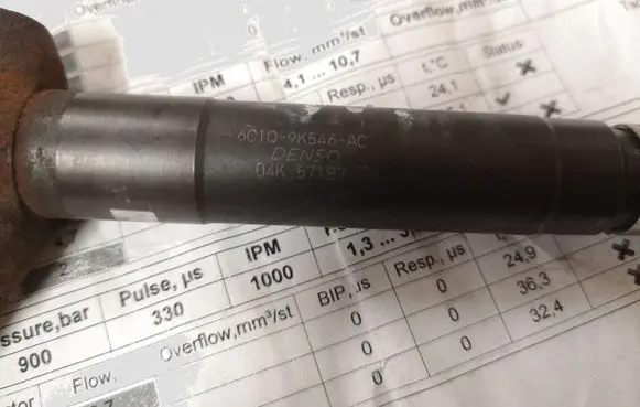 Ford Transit Fuel injector 6C1Q9K546AC