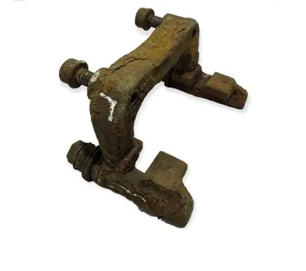 Skoda Fabia Mk2 (5J) Brake caliper pad carrier rear 