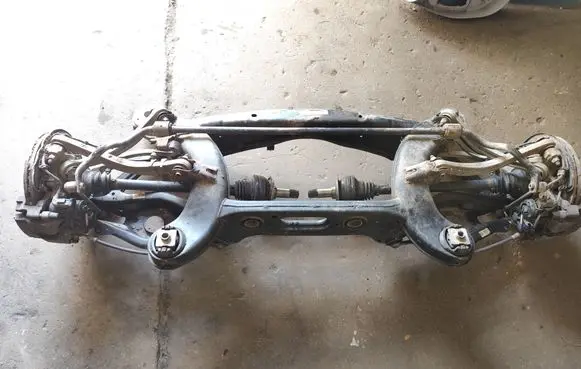Rear axle beam