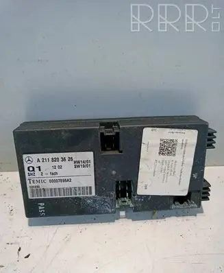 Mercedes-Benz E W211 Seat control module A2118203626 00007896A2