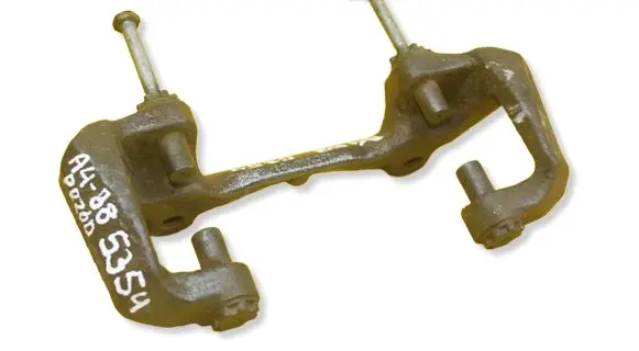 Audi A4 S4 B8 8K Brake caliper pad carrier rear 4527A J168