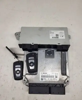 BMW 5 F10 F11 Engine ECU kit and lock set 8518477 9268751