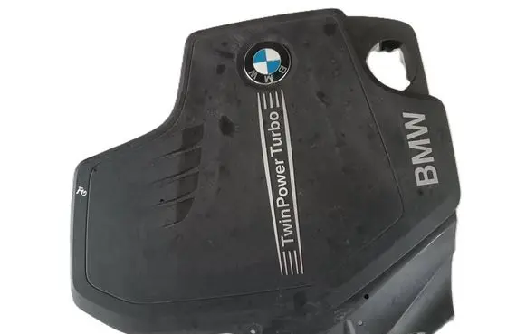 BMW 5 F10 F11 Engine cover (trim) 7636791BMW 7636791 7594344