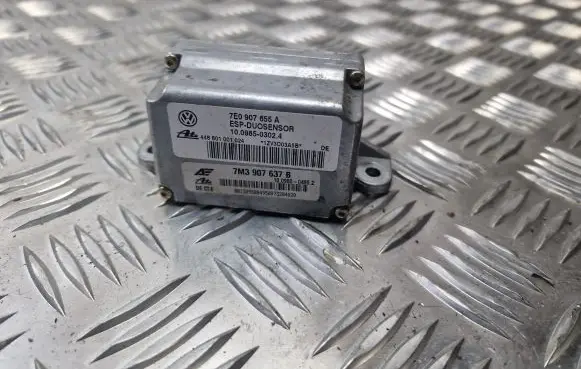 Volkswagen Sharan ESP acceleration yaw rate sensor 7M3907637B