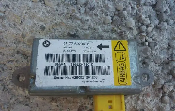 BMW 7 E65 E66 Airbag control unit/module 6920478