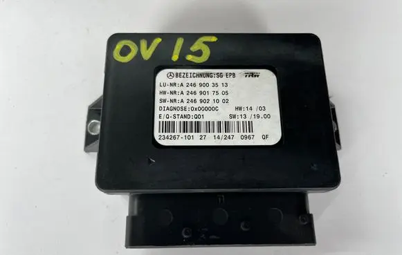 Mercedes-Benz B W246 W242 Hand brake control module A2469003513 A2469017505 A2469021002