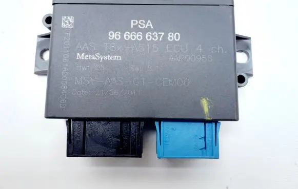 Peugeot 3008 I Parking PDC control unit/module 9666663780 AAP00950
