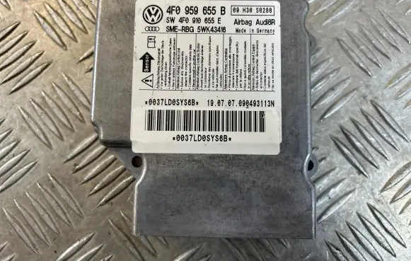 Audi A6 S6 C6 4F Airbag control unit/module 4F0959655B 4F0910655E 5WK43416