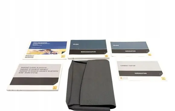 Renault Koleos I Owners service history hand book 
