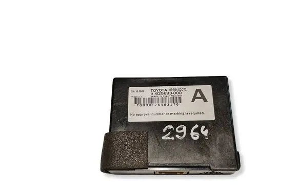 Toyota Auris E180 Other control units/modules 8978402071