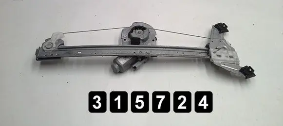 Citroen C1 Front door window regulator with motor 