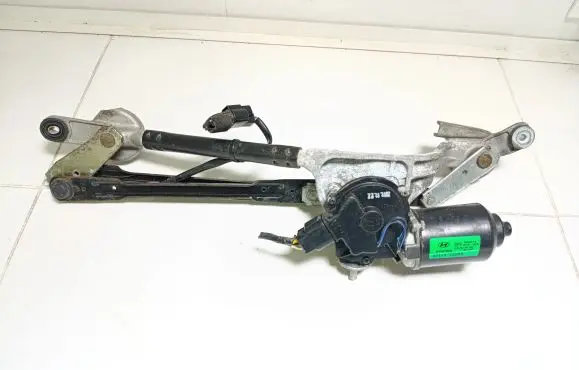 Front wiper linkage