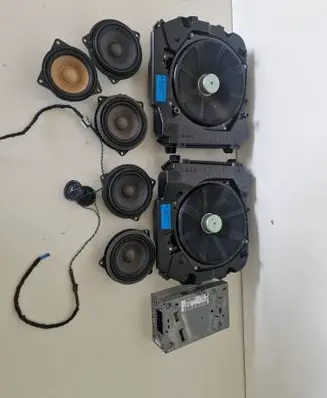 BMW 6 F12 F13 Audio system kit 9266358 65139169685 65139169686