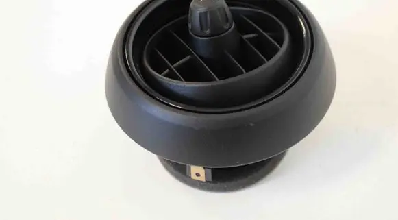Dashboard air vent grill cover trim