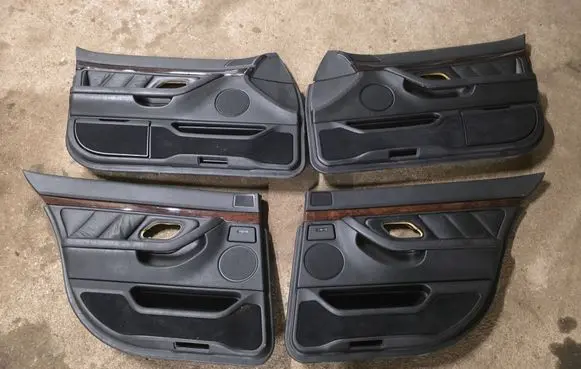 BMW 7 E38 Door card panel trim set 
