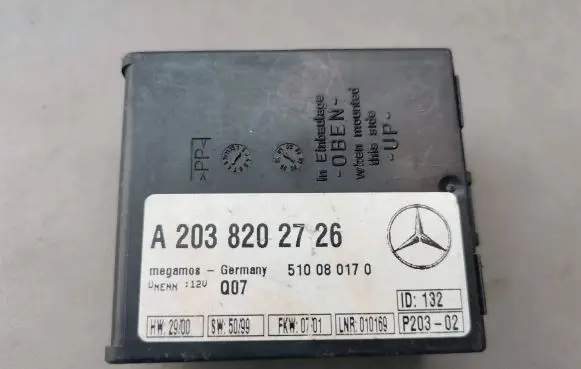 Mercedes-Benz E W124 Alarm control unit/module A2038202726 510080170