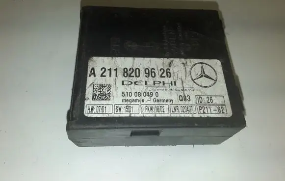 Mercedes-Benz E W211 Alarm control unit/module A2118209626 510080490