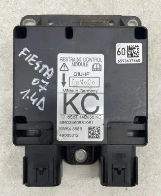 Ford Fiesta Airbag control unit/module 6S6T14B056KC 49060312 5WK43586