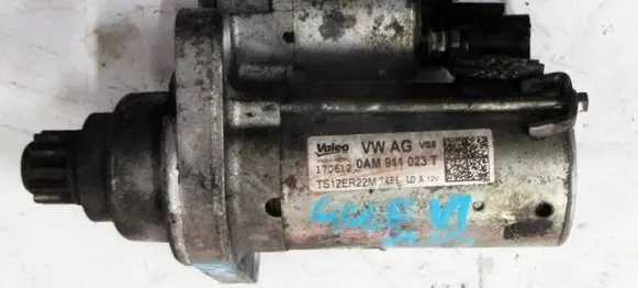 Volkswagen Golf VI Starter motor 0AM911023T 170612 YS12ER22M