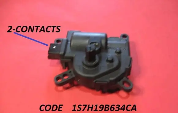 Ford Transit Air flap motor/actuator 1S7H19B634CA 1M5H19B634AA
