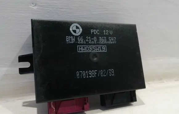 BMW 5 E39 Parking PDC control unit/module 66218363547 070198F