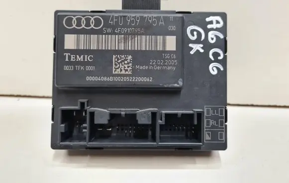 Audi A6 S6 C6 4F Door control unit/module 4F0959795A 4F0910795A
