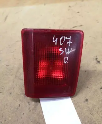 Peugeot 407 Rear fog light 9646507380