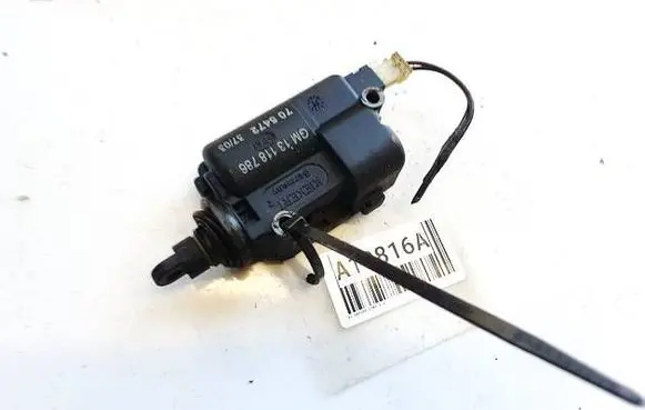 Opel Zafira A Central locking motor 13118786 705472