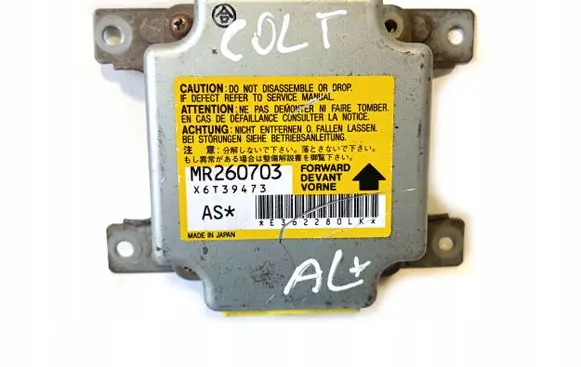 Mitsubishi Colt Airbag control unit/module MR260703