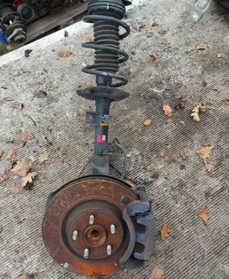 Renault Koleos II Front shock absorber with coil spring 543028658R