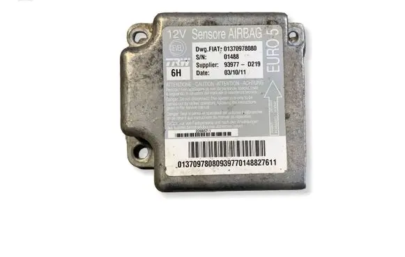 Fiat Ducato Airbag control unit/module 01370978080 93977D219