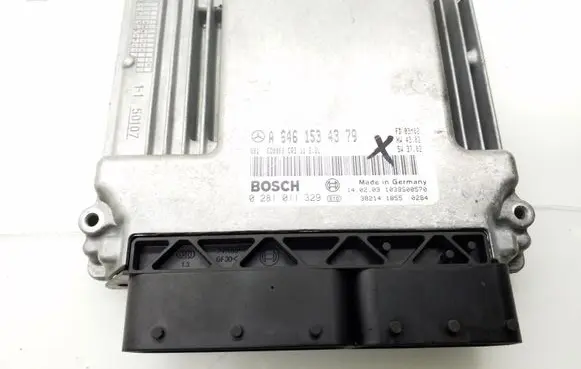 Mercedes-Benz E W211 Engine control unit/module A6461534379 0281011329