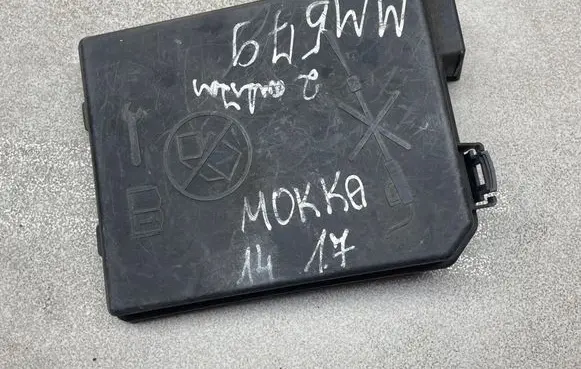 Fuse box cover