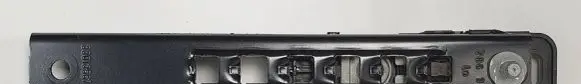 Jaguar XF X250 Seat belt adjustment rail AW93-611C46-AB