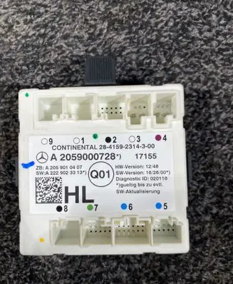 Mercedes-Benz GLC C253 Homelink control unit A2059000728 A2059010407
