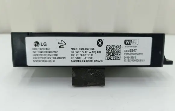 Chevrolet Camaro Bluetooth control unit module 1J2959658 544948685 84022547