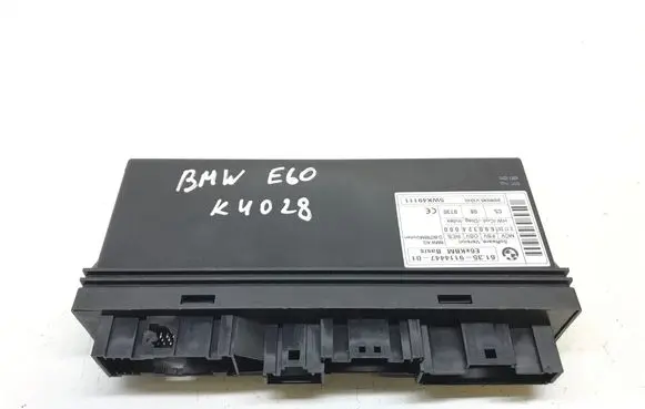 BMW 5 E60 E61 Comfort/convenience module 9114447 K4028