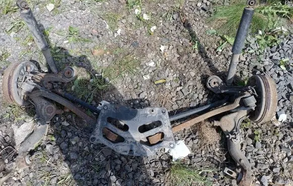 Rear axle beam