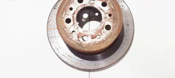 Citroen Jumper Rear brake disc neventiliuojamas