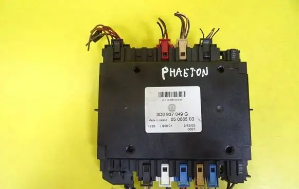 Volkswagen Phaeton Comfort/convenience module 3D0937049G 05066503